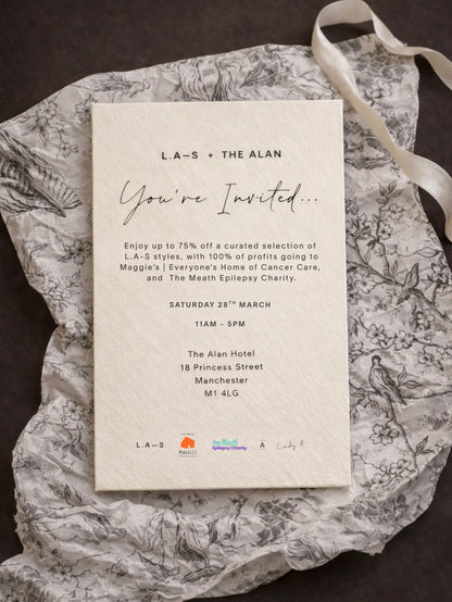 L.A-S CHARITY ARCHIVE SALE - THE ALAN HOTEL MANCHESTER