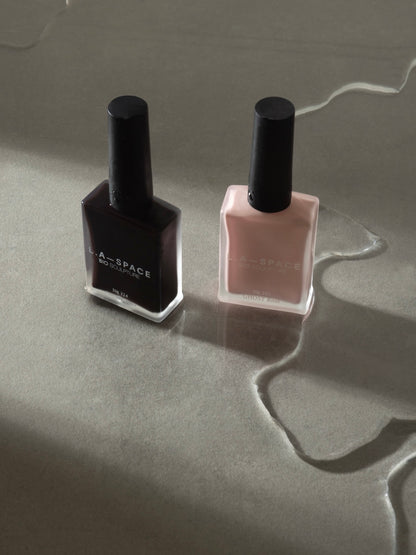 L.A-S X BIO SCULPTURE NAIL POLISH DUO SET