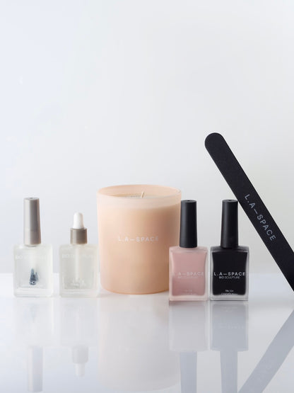L.A-S X BIO SCULPTURE NAIL POLISH 6 PIECE KIT