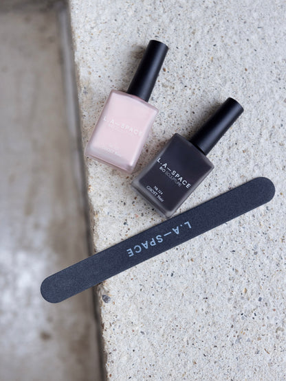L.A-S X BIO SCULPTURE NAIL POLISH DUO SET & FILE