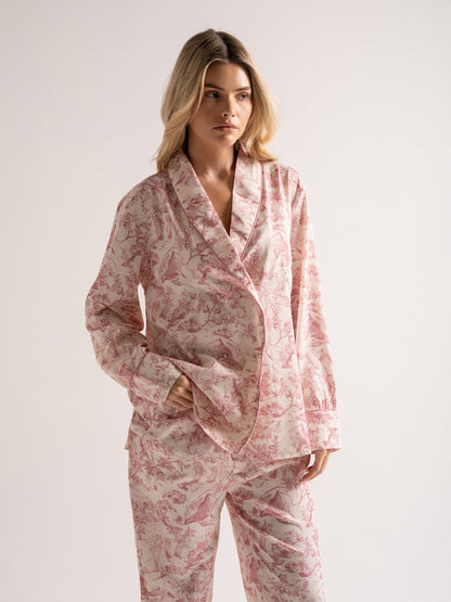 L.A-S SIGNATURE TOILE 5 PIECE NIGHTWEAR GIFT SET ROSE