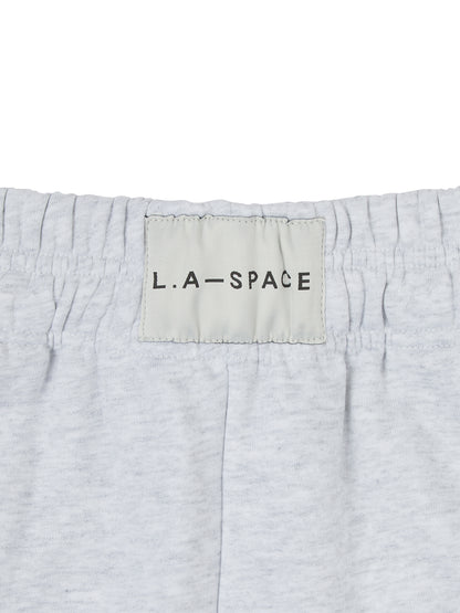 L.A-S RELAXED FIT JOGGERS IN LIGHT GREY MARL