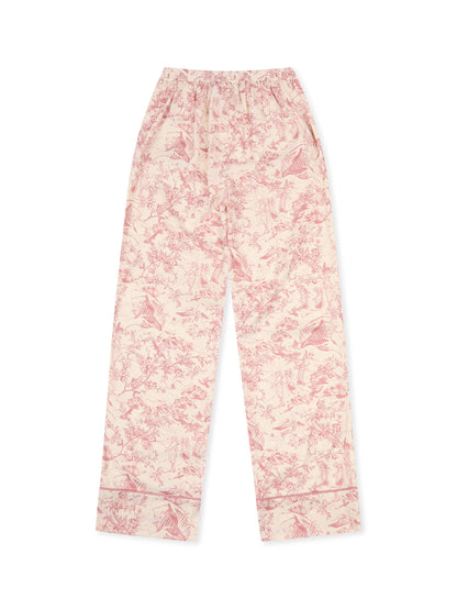 L.A-S SIGNATURE TOILE 5 PIECE NIGHTWEAR GIFT SET ROSE