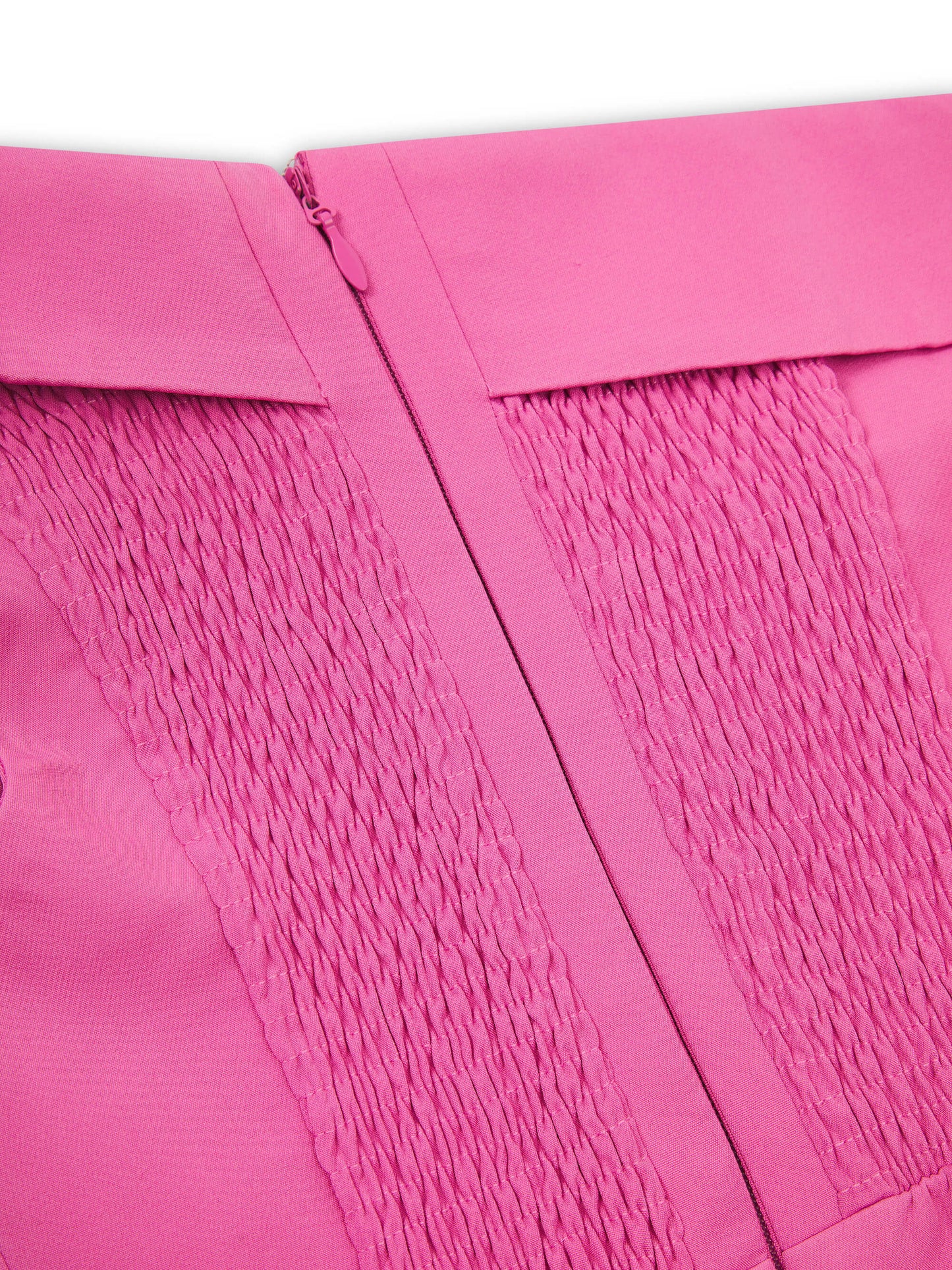 'JACKIE O' OFF THE SHOULDER HOURGLASS MIDI DRESS PINK