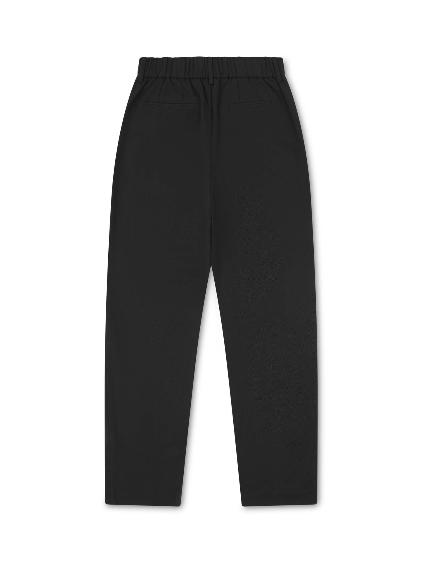 'ASTON' TAILORED CIGARETTE TROUSERS BLACK