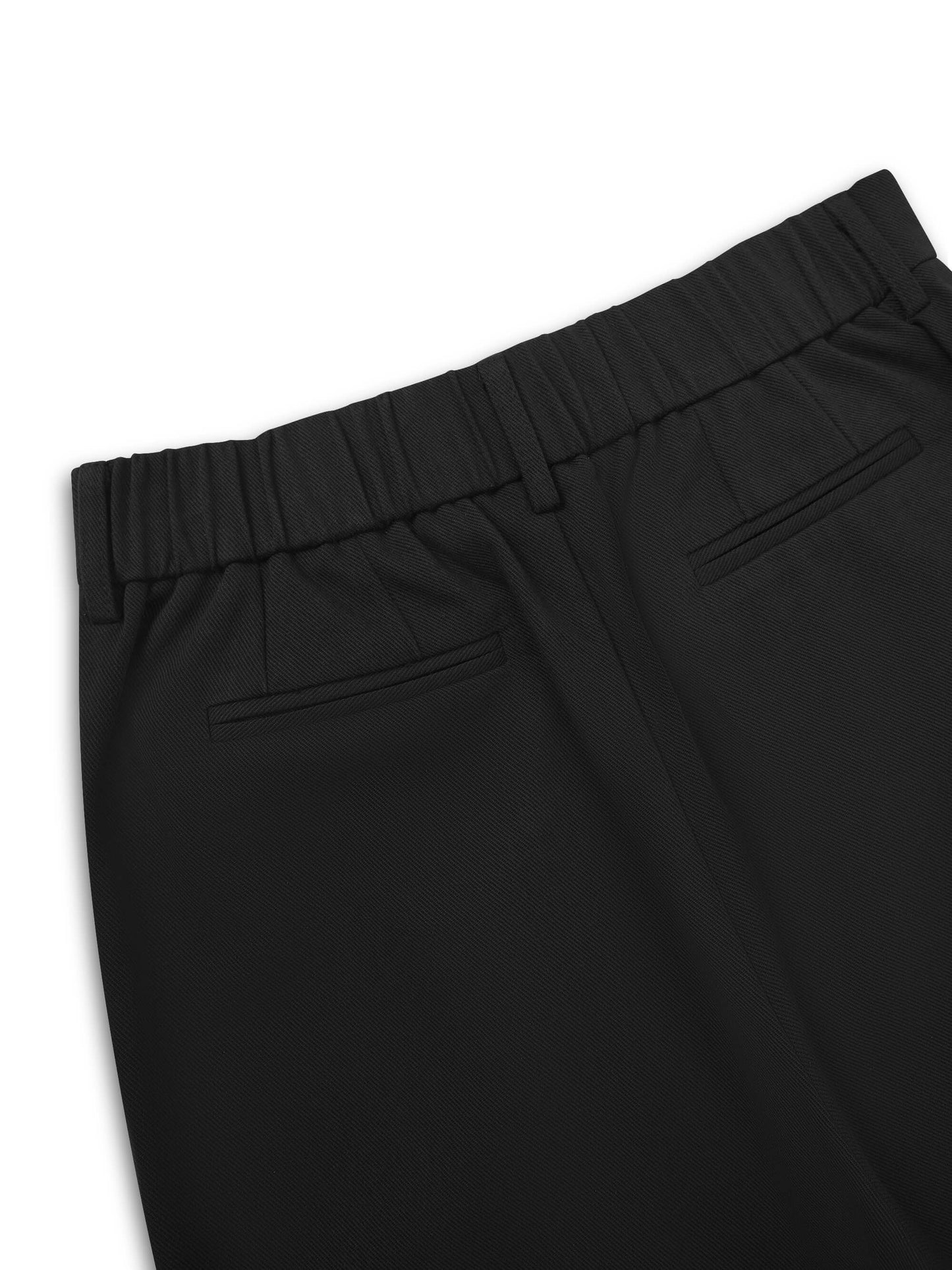 'ASTON' TAILORED CIGARETTE TROUSERS BLACK