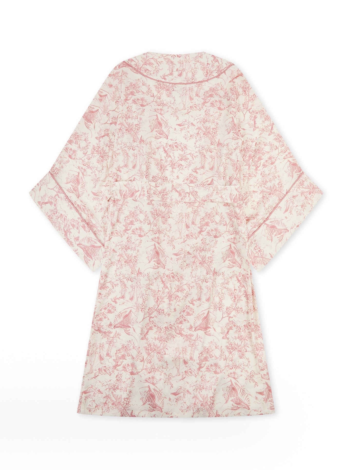 L.A-S SIGNATURE TOILE ROBE ROSE TOILE
