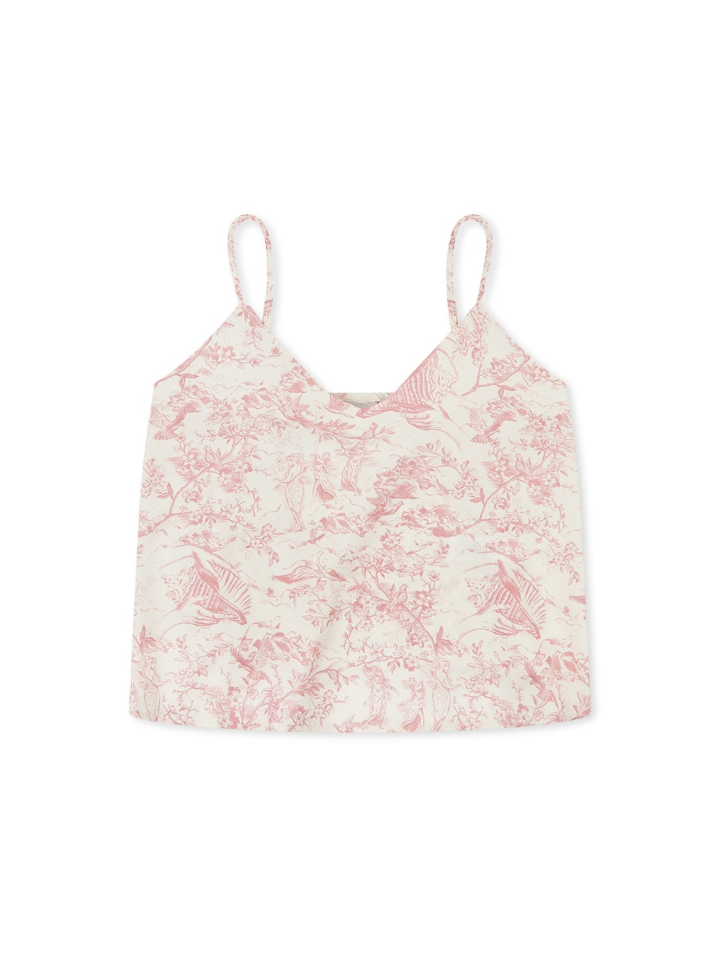 L.A-S SIGNATURE TOILE 6-PIECE CAMI SET GIFTSET ROSE TOILE