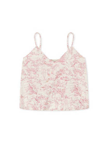 L.A-S SIGNATURE TOILE 6-PIECE CAMI SET GIFTSET ROSE TOILE