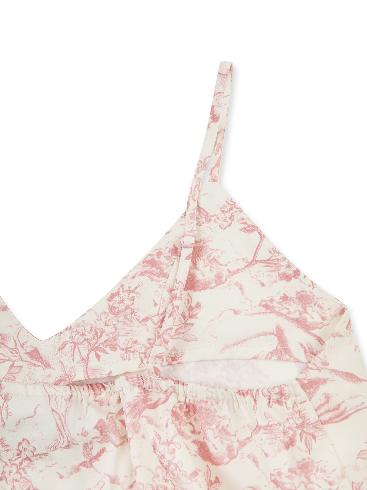 L.A-S SIGNATURE TOILE 6-PIECE CAMI SET GIFTSET ROSE TOILE