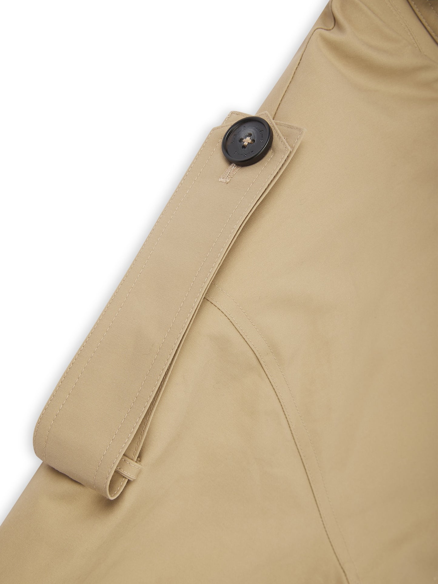 ‘VERSAILLES' SIGNATURE BOXY FIT CROPPED TRENCH JACKET CAMEL