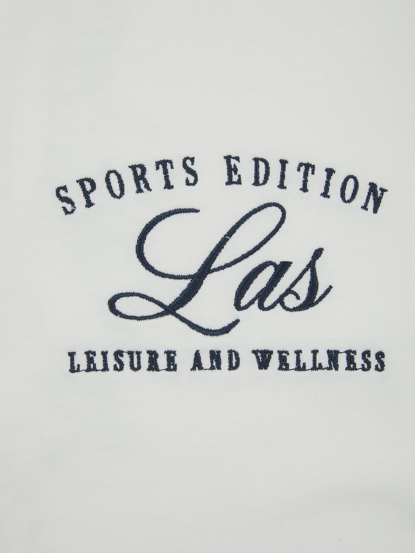 L.A-S VARSITY OVERSIZED T-SHIRT WHITE
