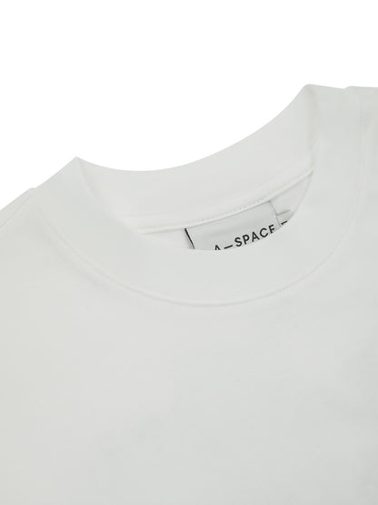 L.A-S VARSITY OVERSIZED T-SHIRT WHITE
