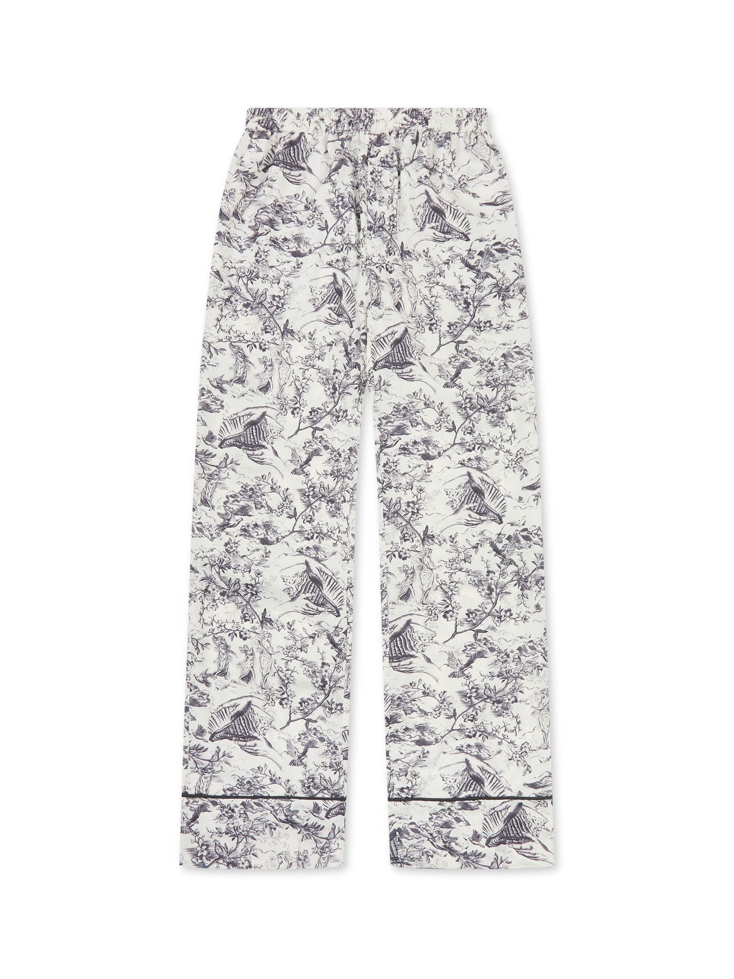 L.A-S SIGNATURE 5 PIECE NIGHTWEAR GIFT SET WHITE MULTI