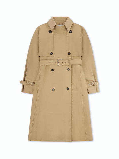 'VERSAILLES' SIGNATURE TRENCH COAT CAMEL