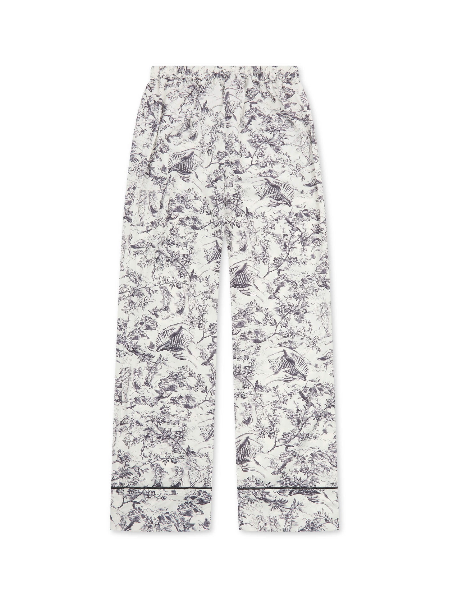 L.A-S SIGNATURE 5 PIECE NIGHTWEAR GIFT SET WHITE MULTI