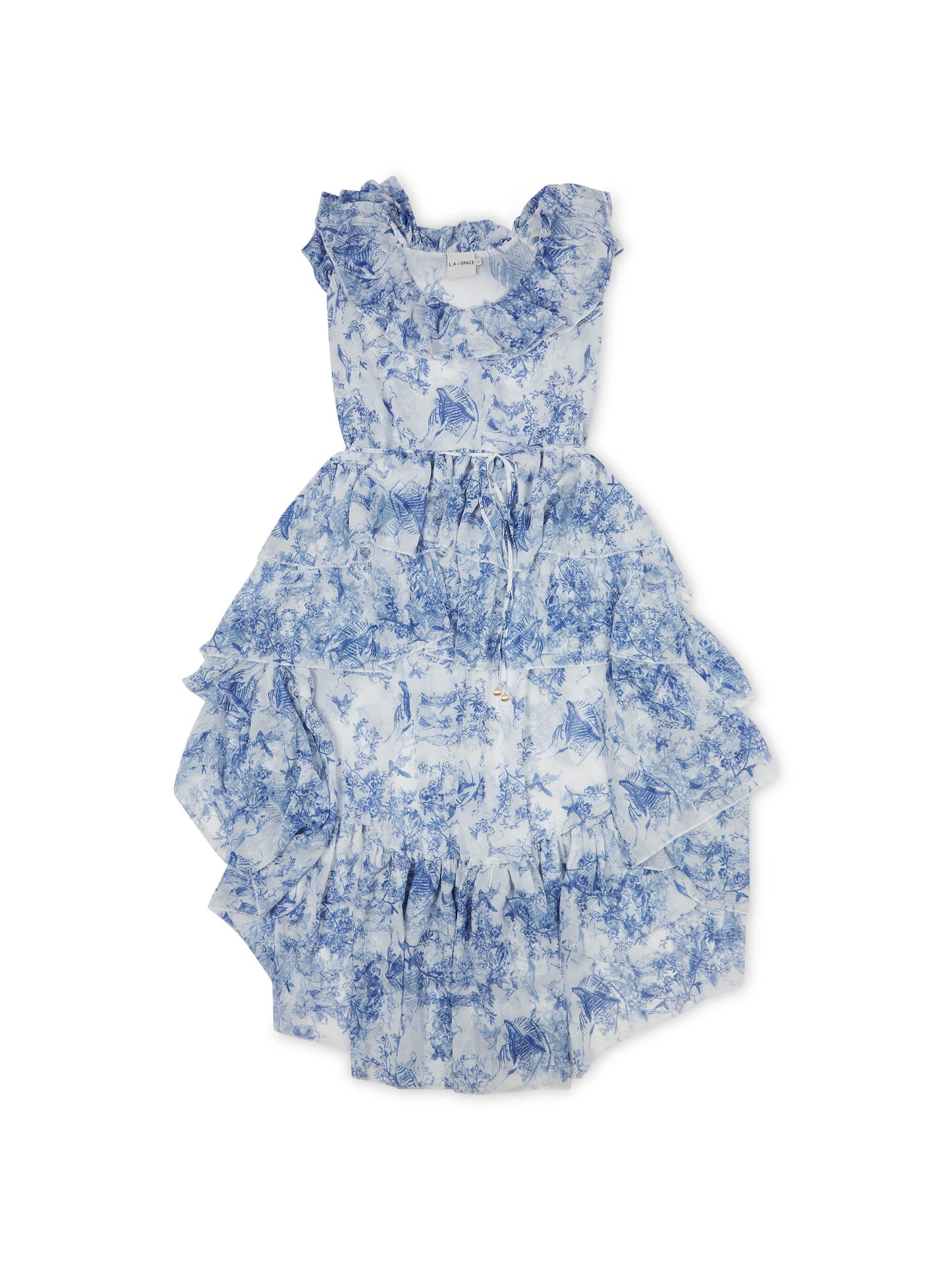 'APHRODITE' HIGH LOW HEM VOLUME DRESS TOILE