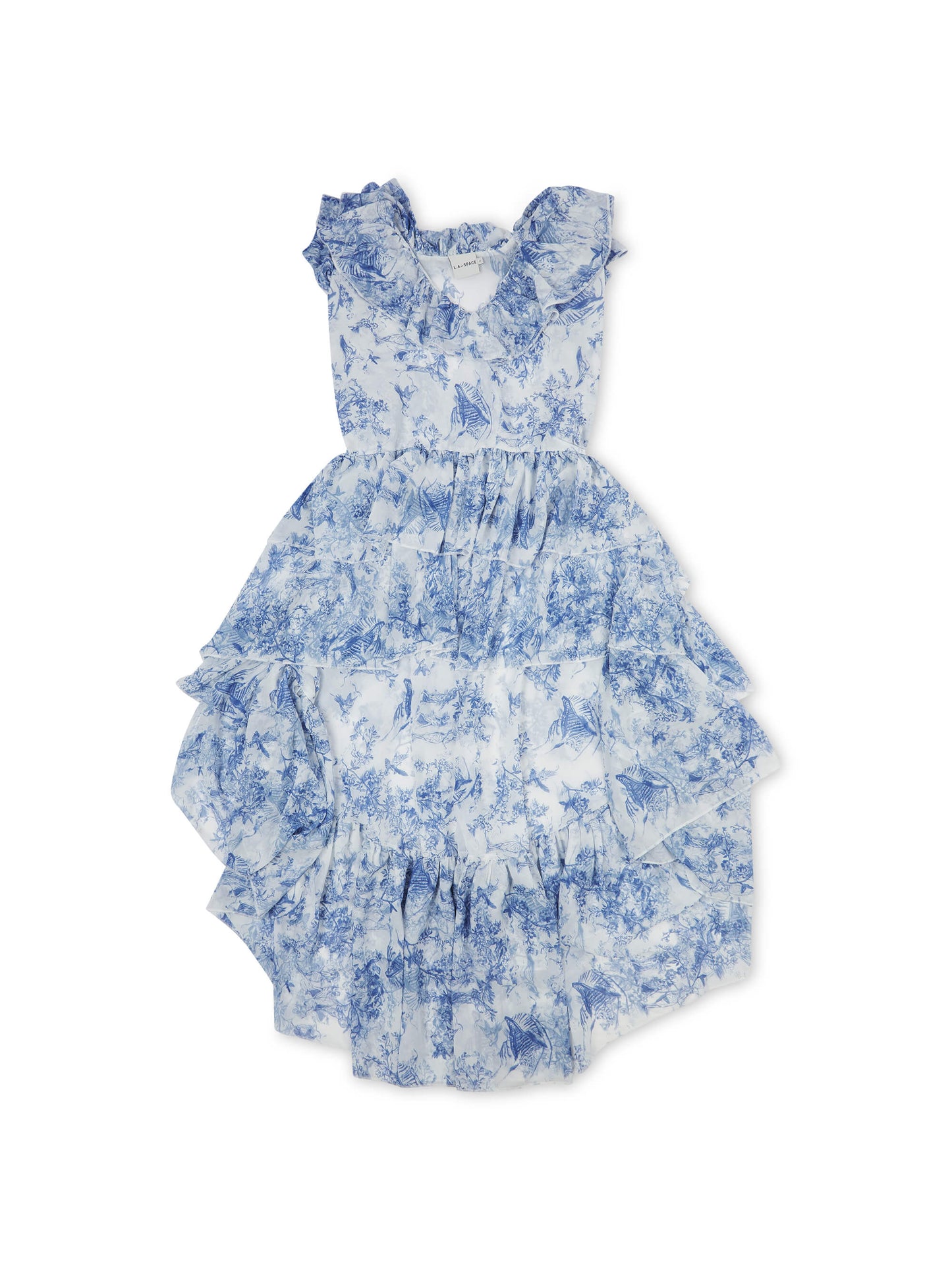'APHRODITE' HIGH LOW HEM VOLUME DRESS TOILE