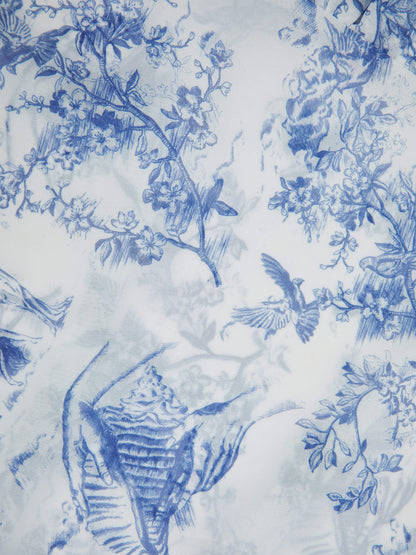 'APHRODITE' HIGH LOW HEM VOLUME DRESS TOILE