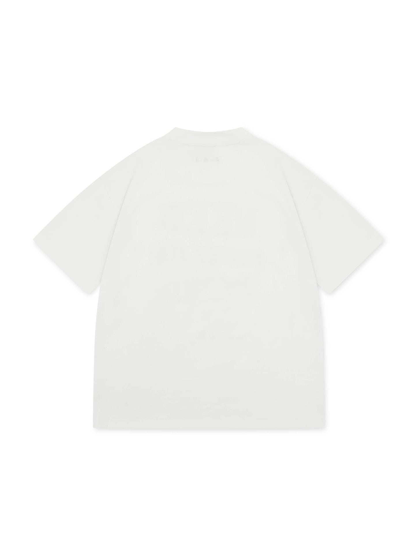 'NMFB' SLOGAN OVERSIZED T-SHIRT WHITE