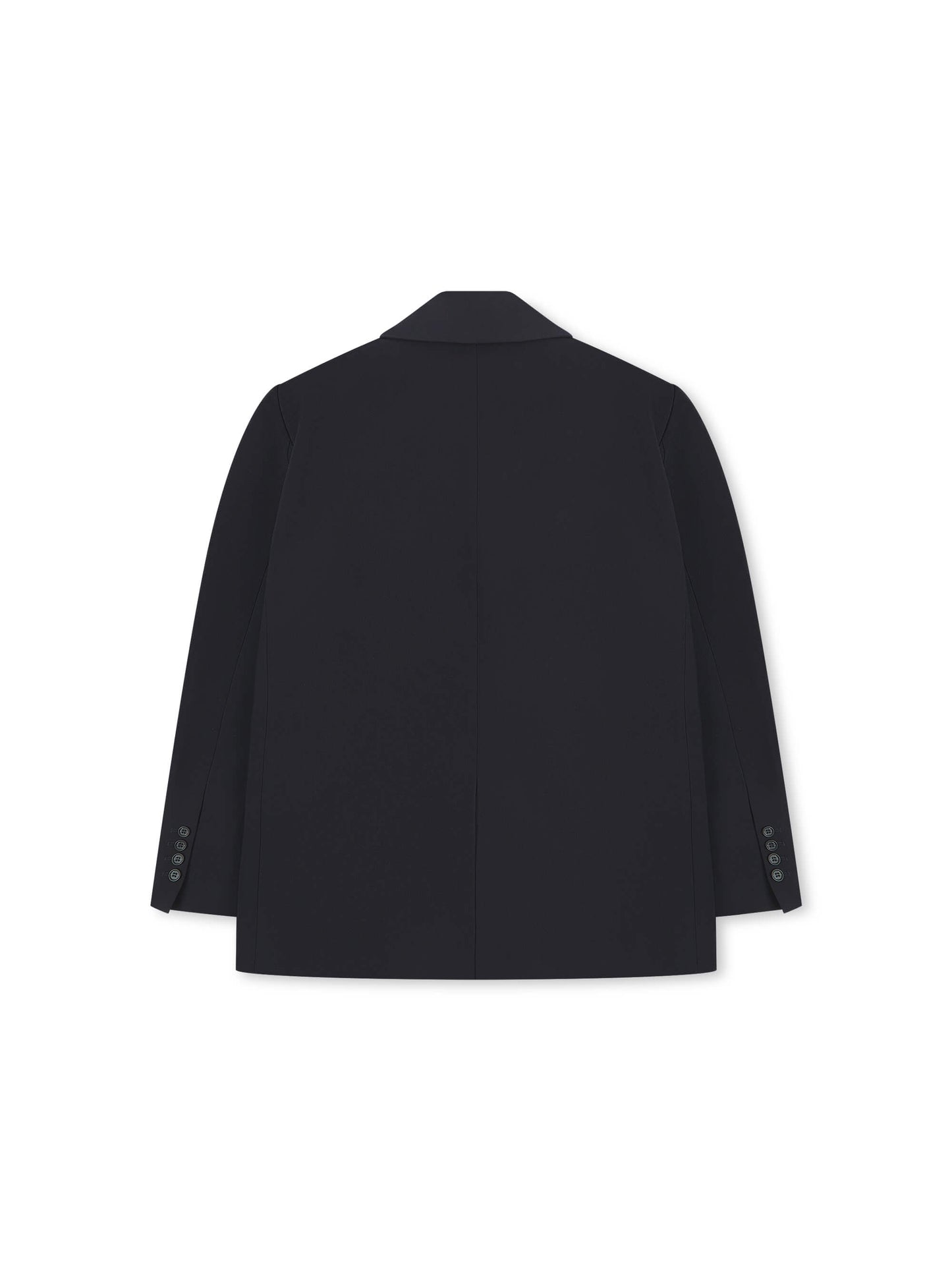 'BEAU' OVERSIZED SINGLE BREAST BLAZER NAVY