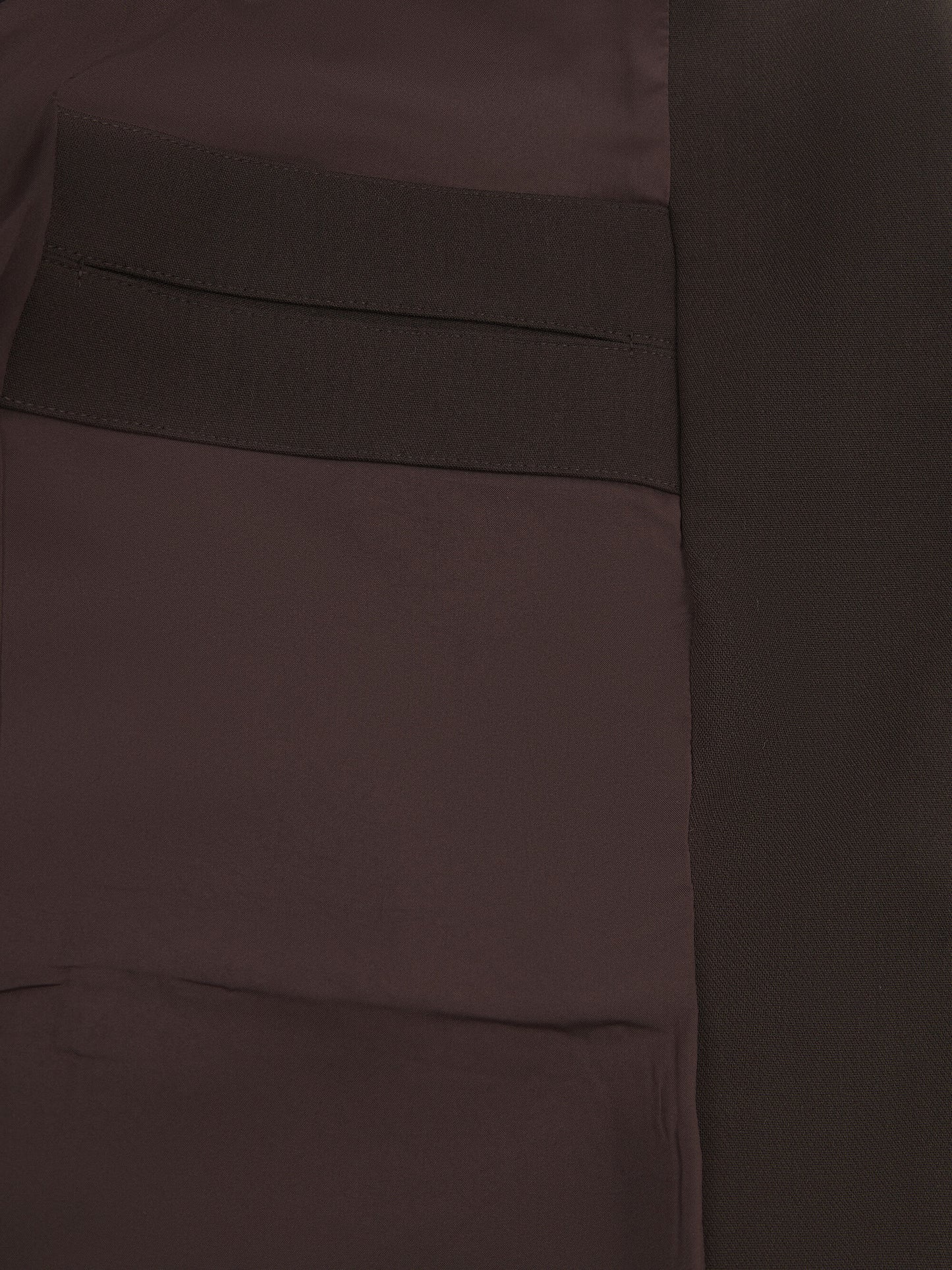 'BEAU' OVERSIZED SINGLE BREAST BLAZER BROWN