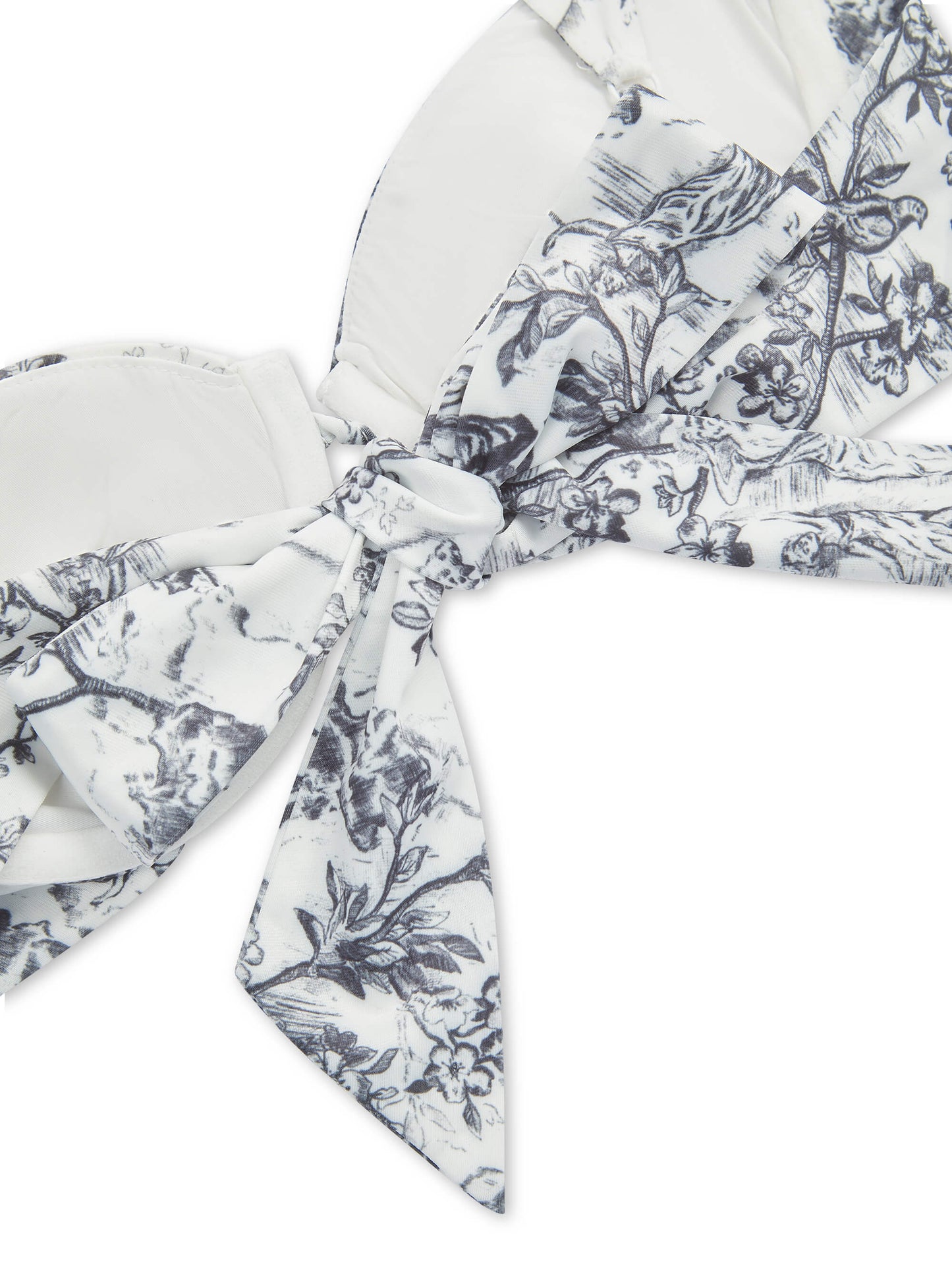 SELENE' UNDERWIRE SCULPT BIKINI TOP TOILE WHITE MULTI