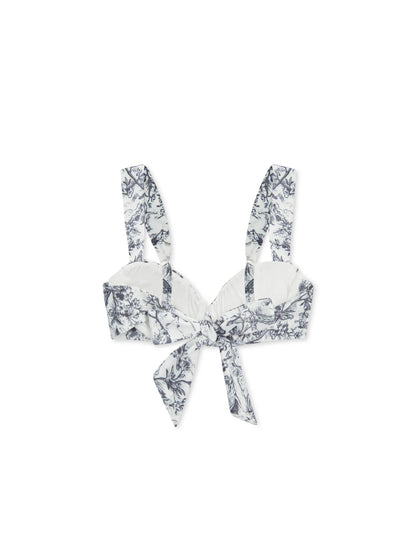 SELENE' UNDERWIRE SCULPT BIKINI TOP TOILE WHITE MULTI