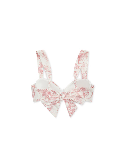 SELENE' UNDERWIRE SCULPT BIKINI TOP TOILE ROSE