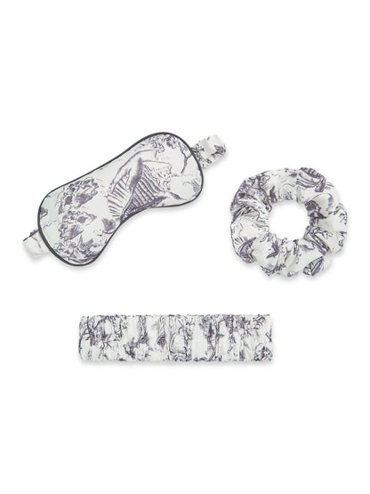 L.A-S SIGNATURE TOILE 6-PIECE CAMI SET GIFTSET WHITE MULTI