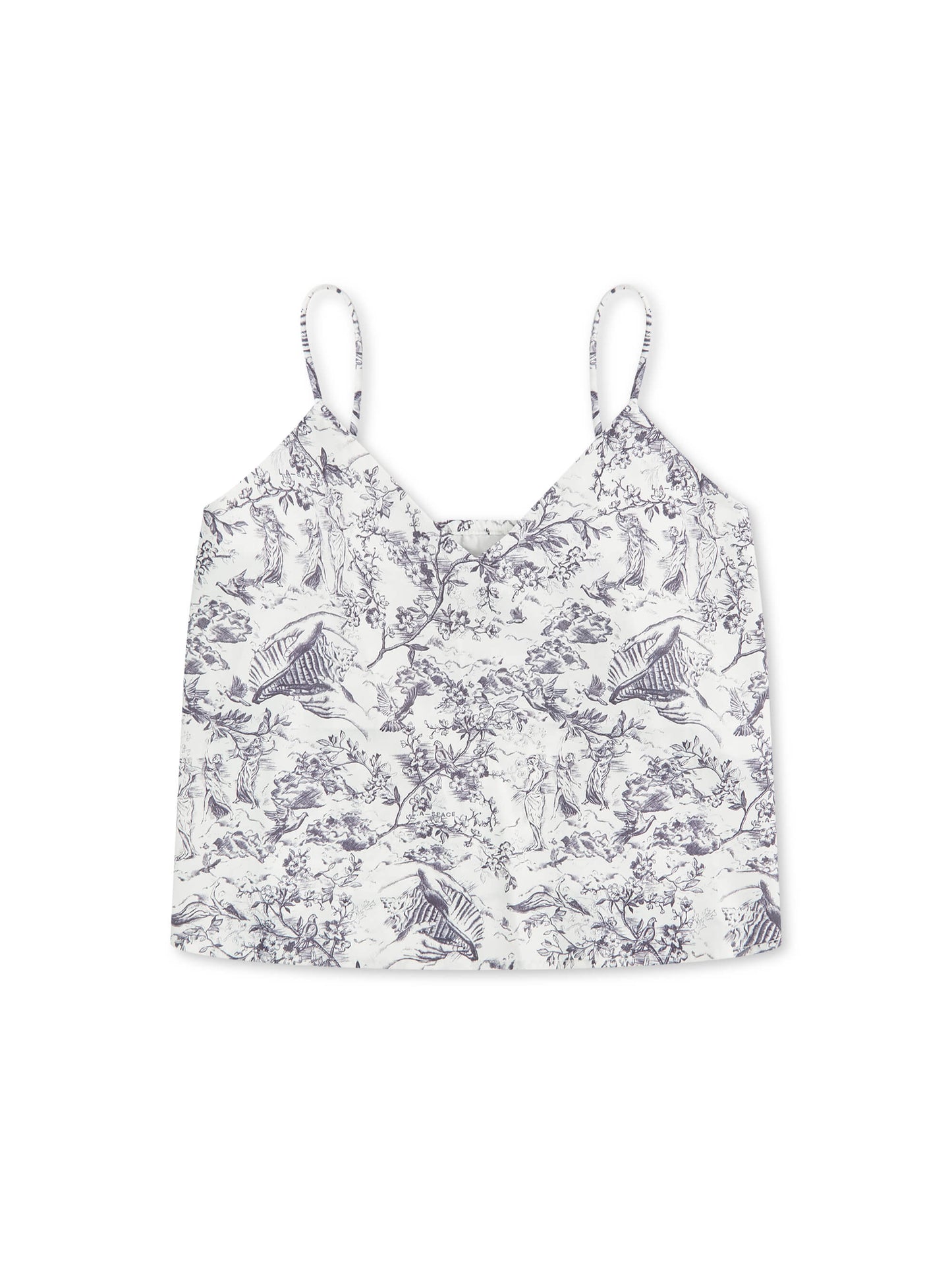 L.A-S SIGNATURE TOILE 6-PIECE CAMI SET GIFTSET WHITE MULTI