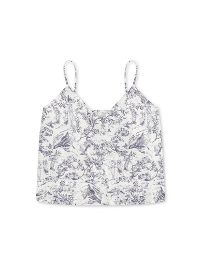 L.A-S SIGNATURE TOILE 6-PIECE CAMI SET GIFTSET WHITE MULTI