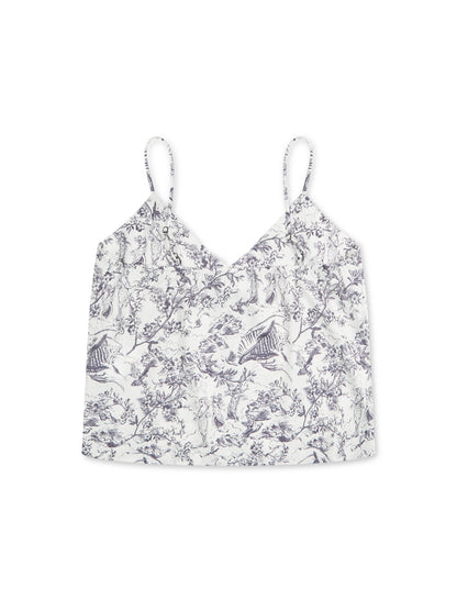 L.A-S SIGNATURE TOILE 6-PIECE CAMI SET GIFTSET WHITE MULTI