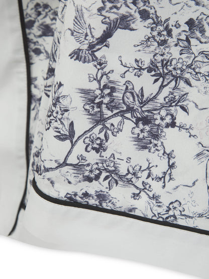 ‘ATHENA’ TOILE PRINTED KAFTAN WHITE MULTI