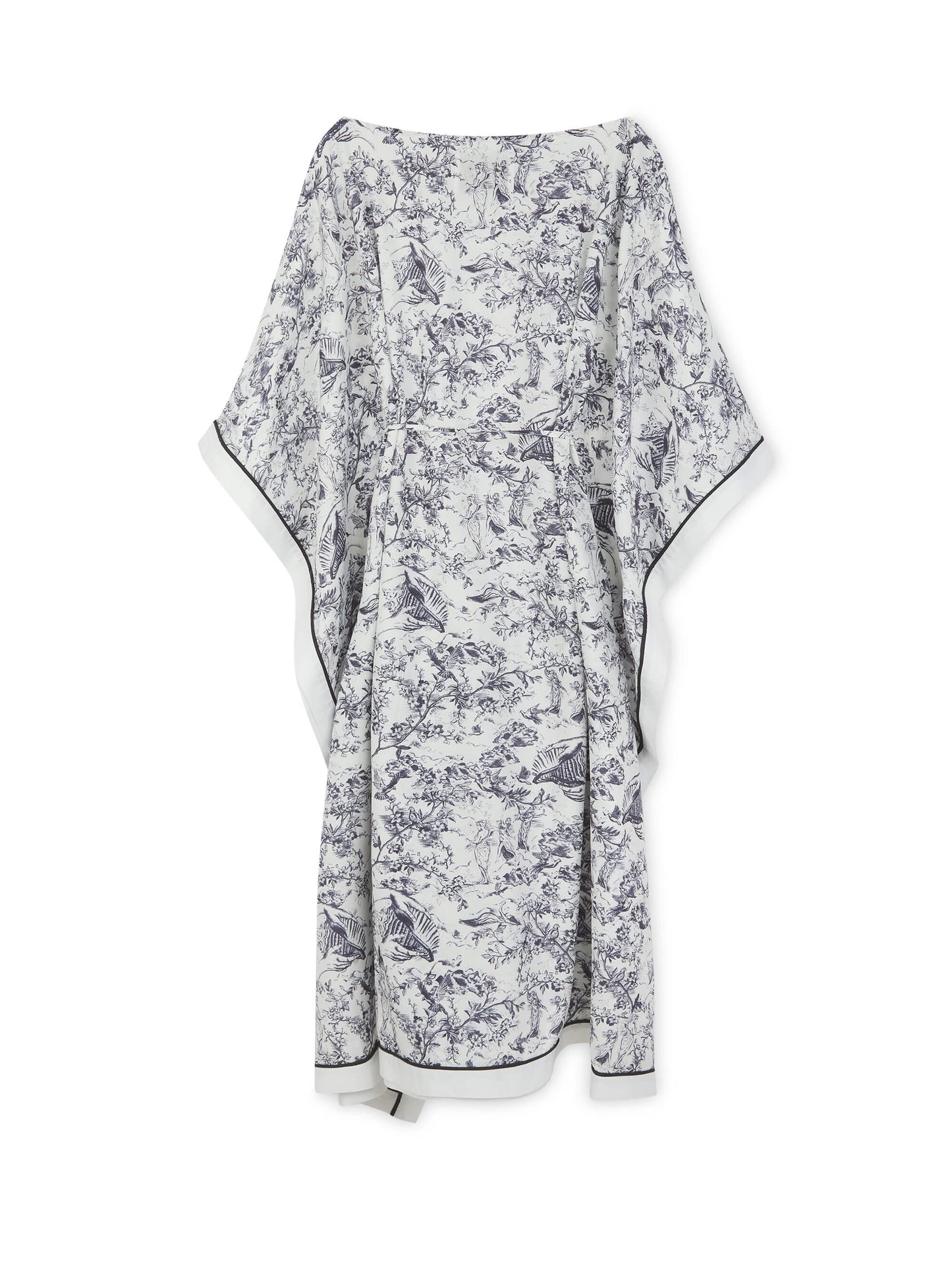 ‘ATHENA’ TOILE PRINTED KAFTAN WHITE MULTI