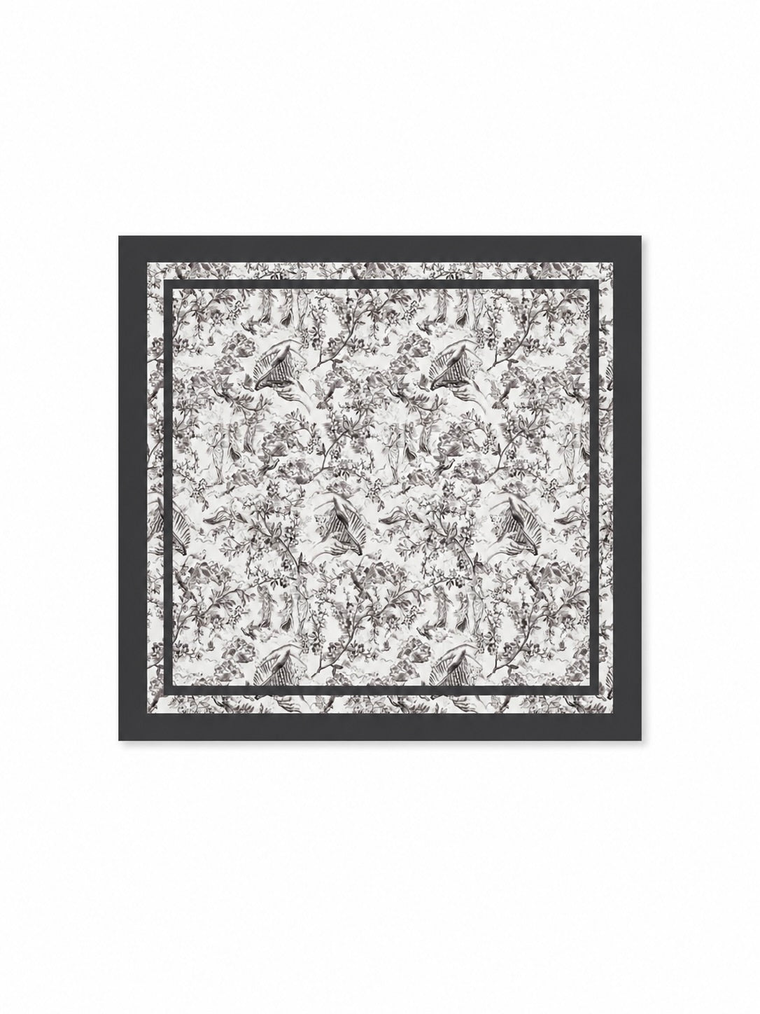 *COMING SOON* 'SELENE' BORDER PRINT SARONG TOILE WHITE MULTI