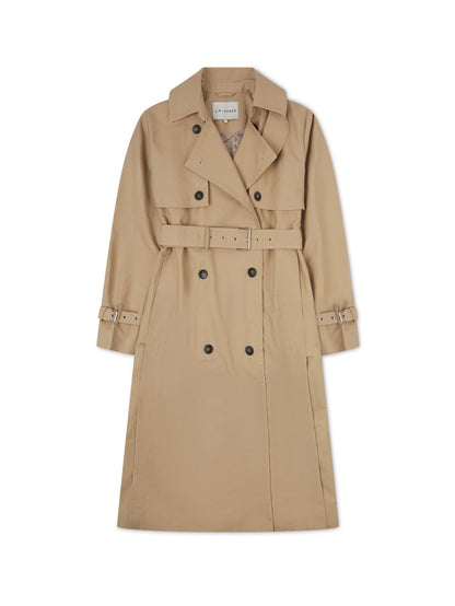 'VERSAILLES' SIGNATURE TRENCH COAT CAMEL