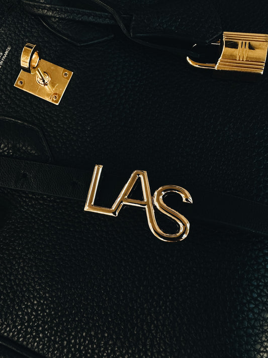 L.A-S SIGNATURE THIN BELT